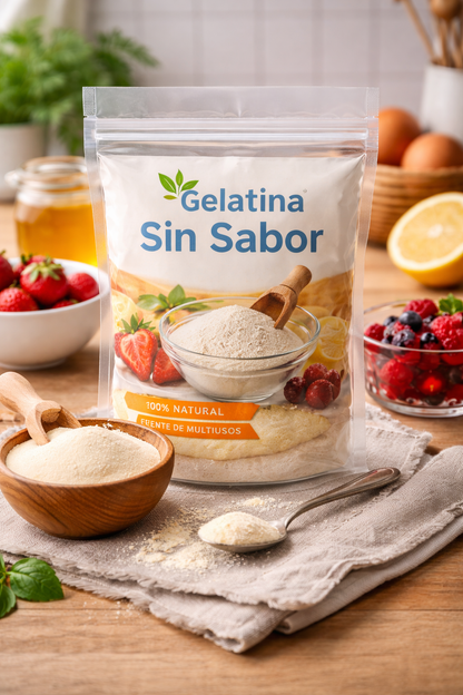 Gelatina Sin Sabor