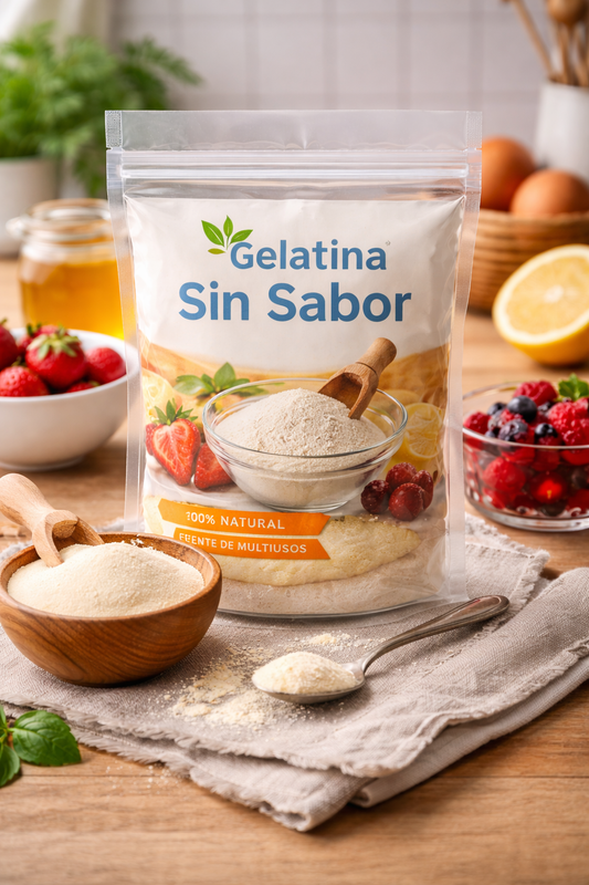 Gelatina Sin Sabor